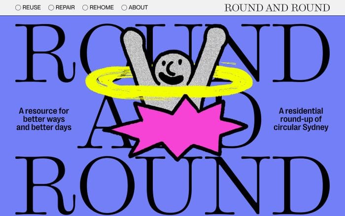 Round and Round website preview