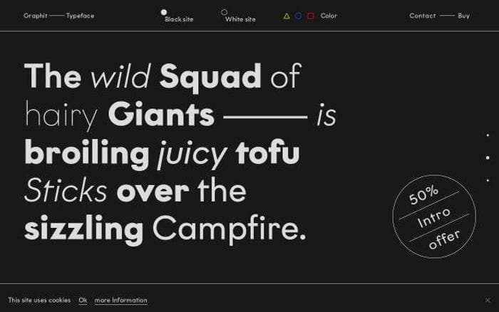 Graphit-type website preview