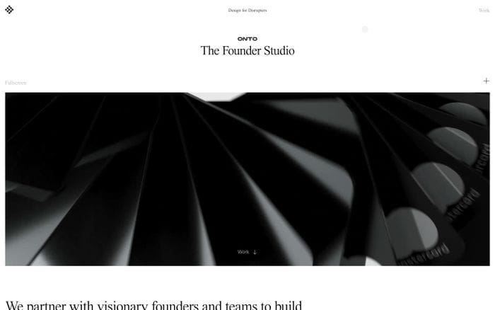 Onto website preview