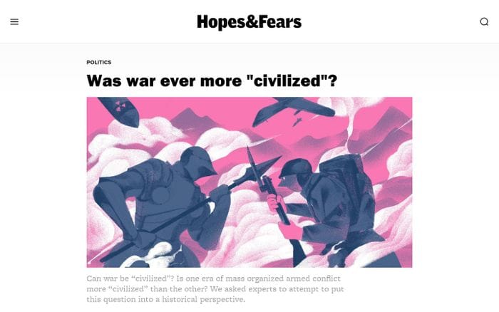 Hopes&Fears—Life and culture through a global lens website preview