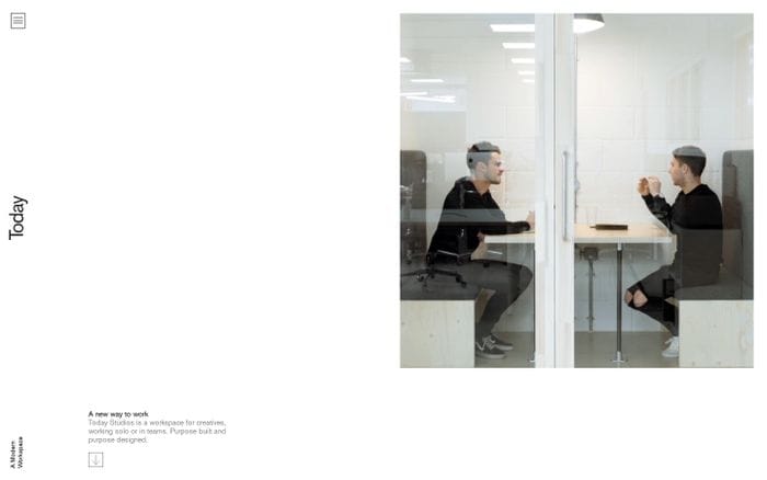 todaystudios.co | A Modern Workspace website preview