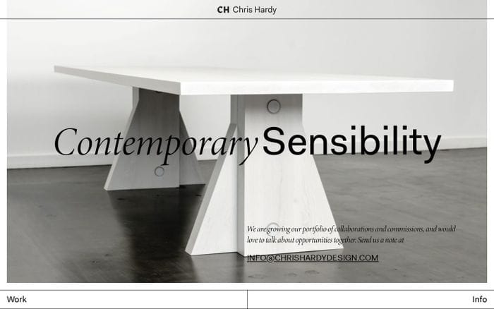 Chris Hard website preview