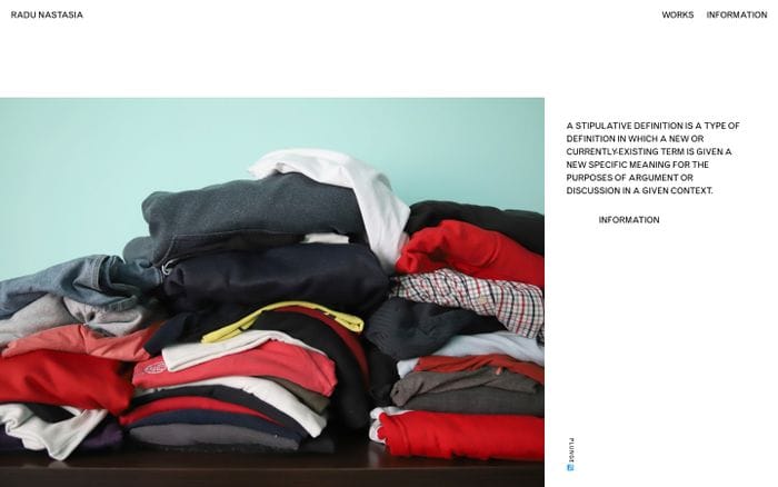 Radu Nastasia – Almost All Rights Reserved website preview