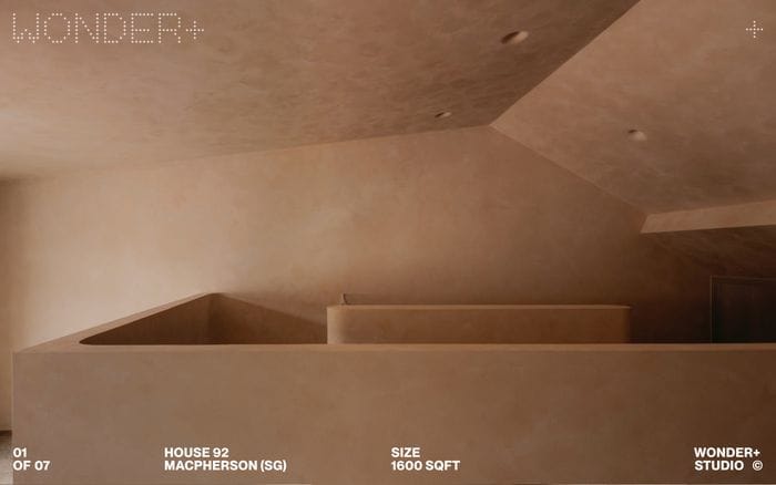 Wonder Plus Studio website preview