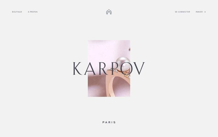 Karpov Paris website preview