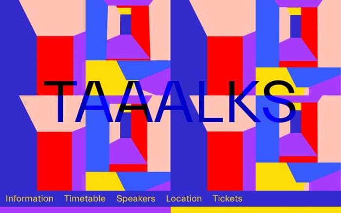 Taaalks website preview