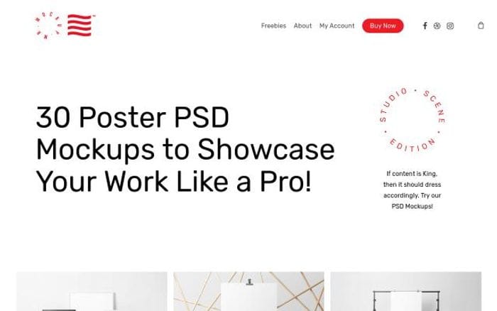 Mrmockup website preview
