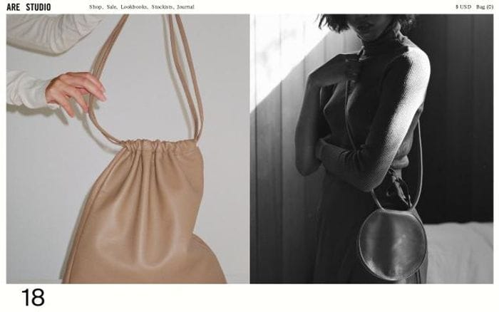Are-studio website preview