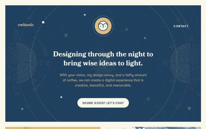 Owltastic website preview