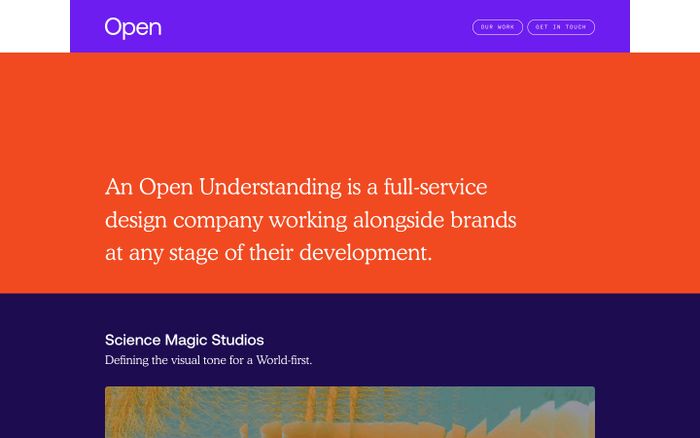 An Open Understanding website preview