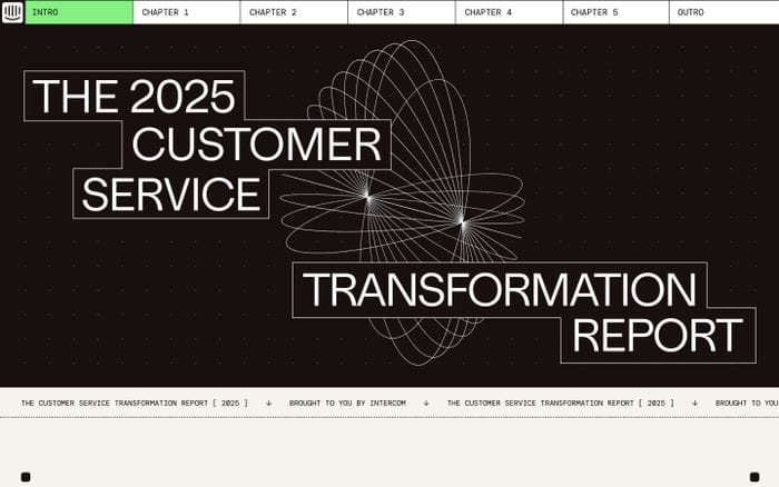 CS Transformation Report website preview
