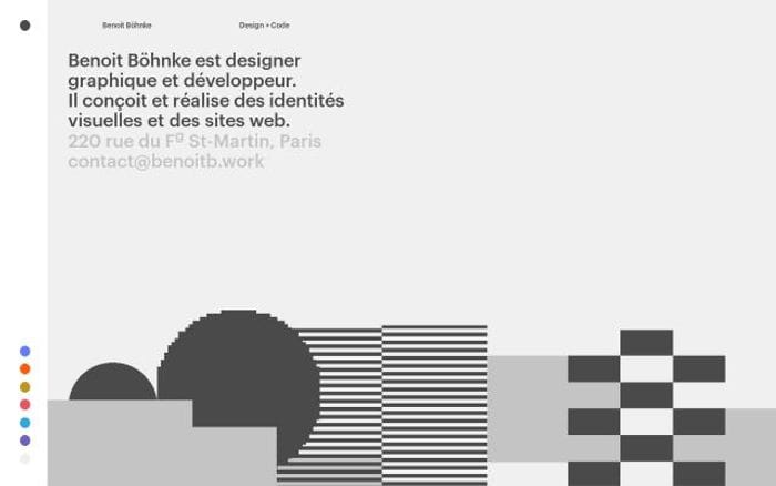 Benoitb website preview