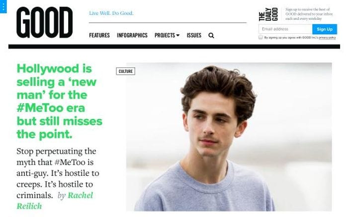 Good website preview