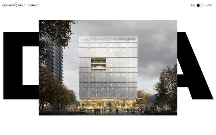 Dowen Farmer Architects website preview