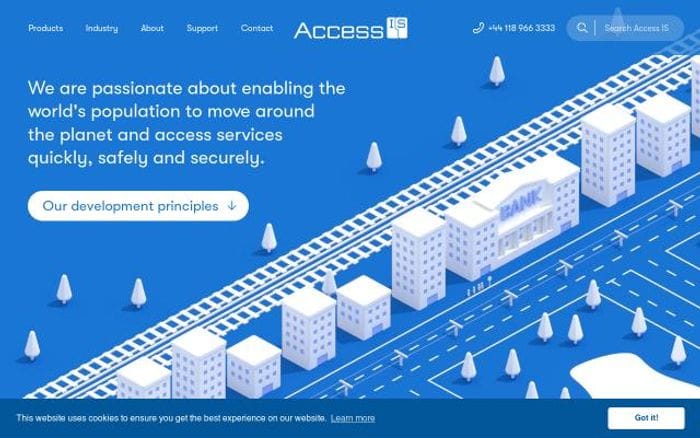 Access-is website preview