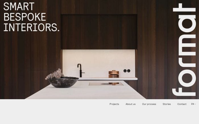 Format Furniture website preview