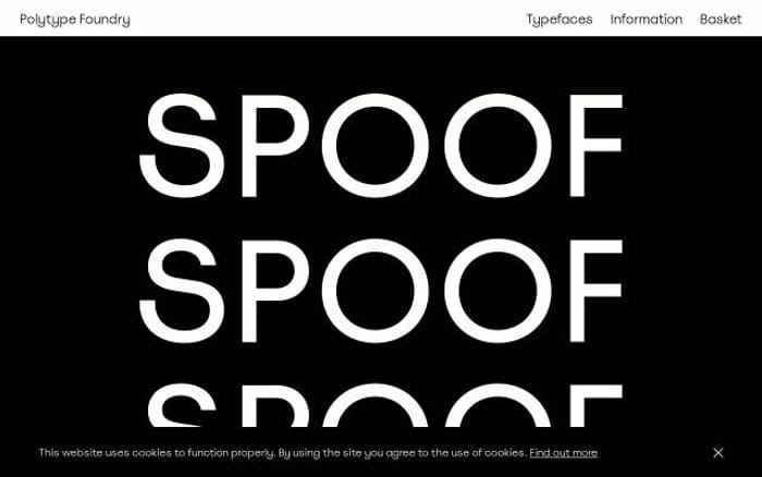 Polytype website preview