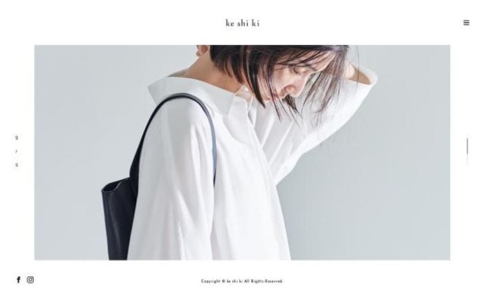 Ke-shi-ki website preview