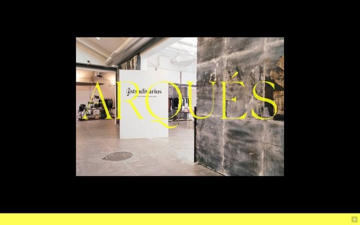 Andrea Arqués website preview