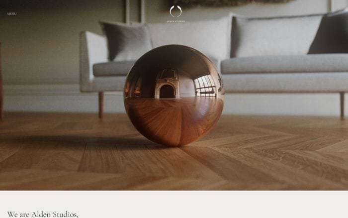 Alden Studios website preview