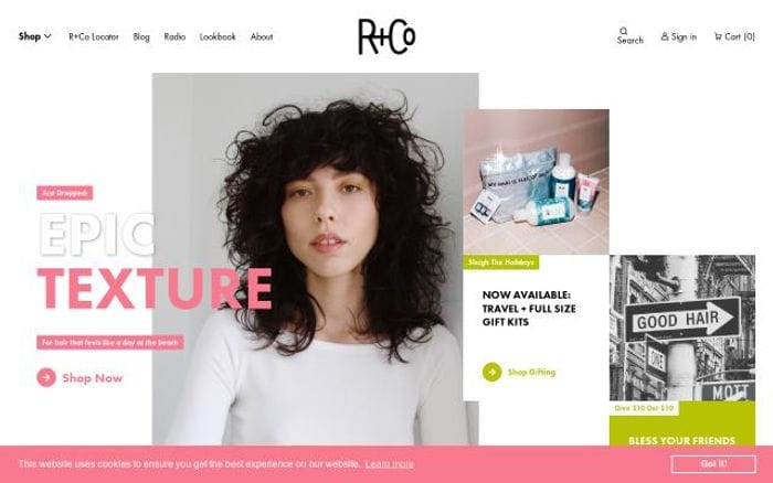 Randco website preview