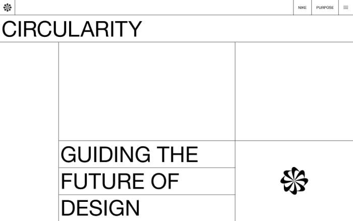 Nike Circular Design Guide website preview