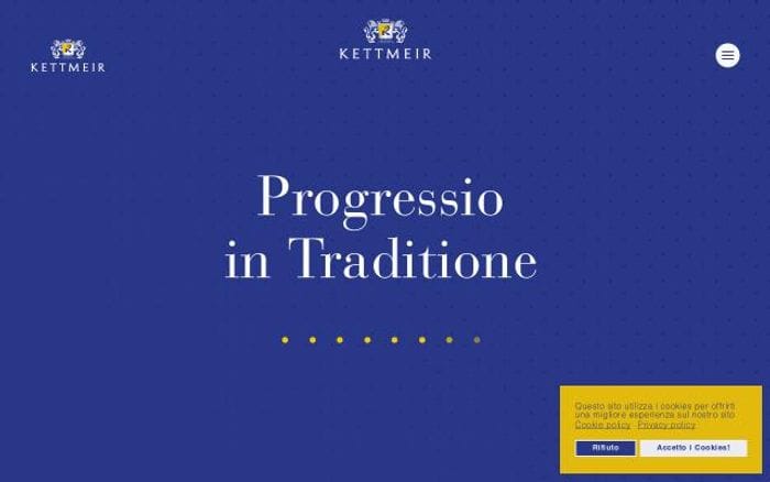Kettmeir website preview