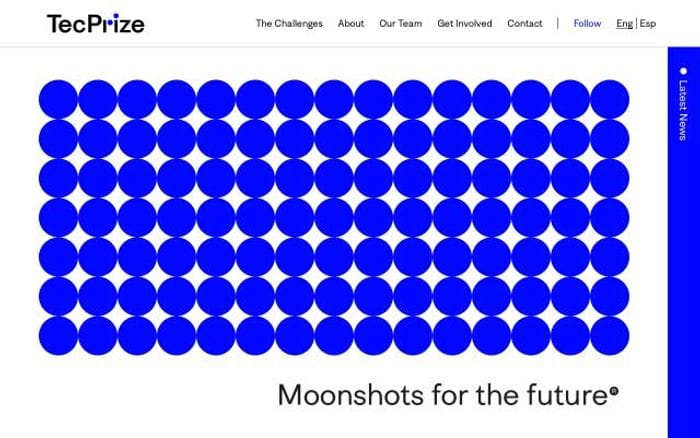 Tecprize website preview