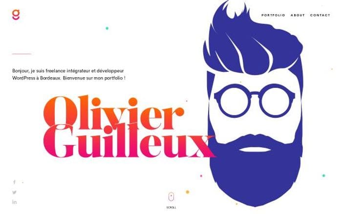 Olivier-guilleux website preview