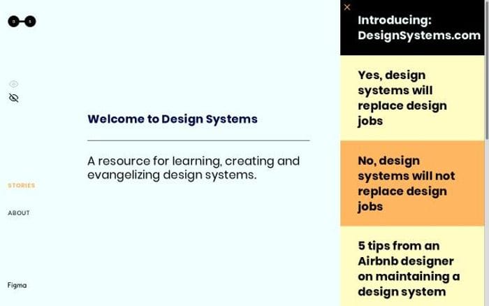 Designsystems website preview