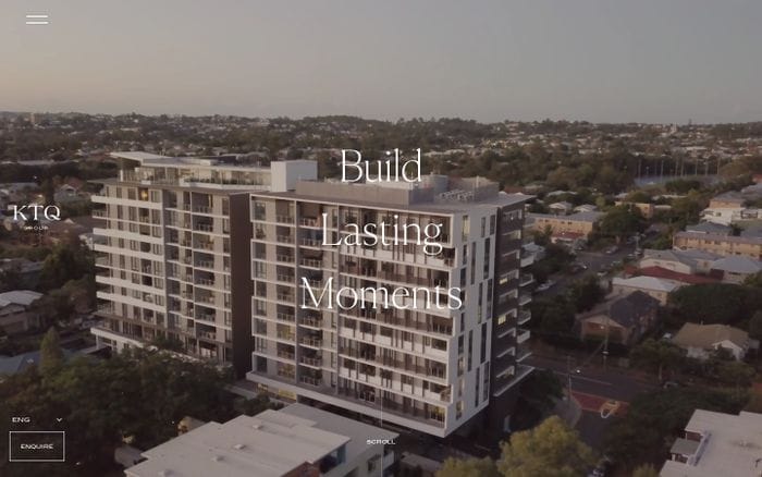 KTQ Developments website preview