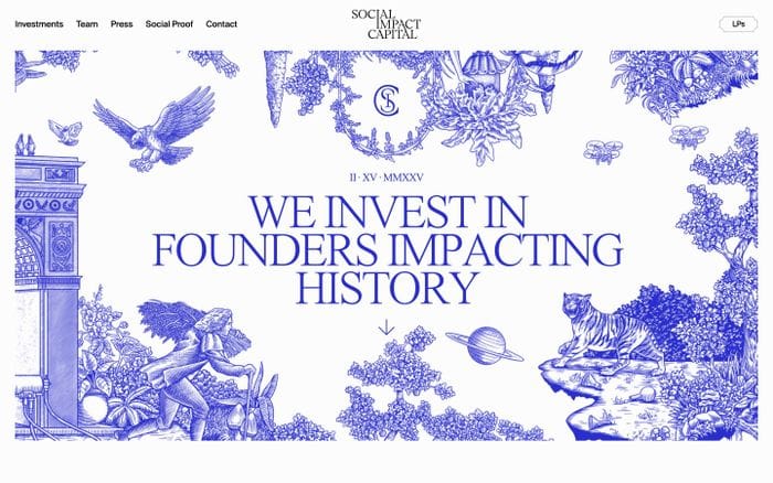 Social Impact Capital website preview
