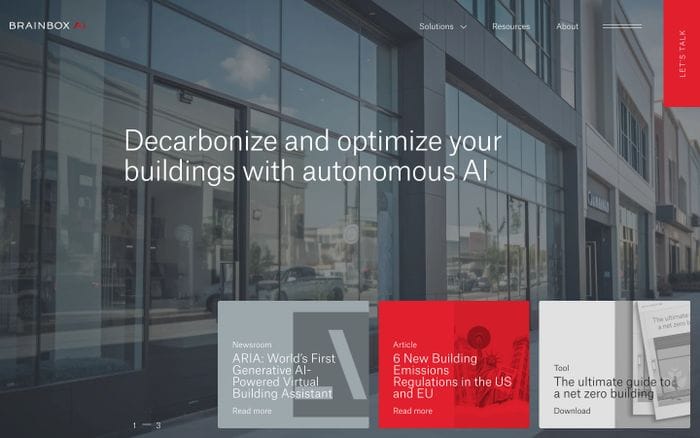 BrainBox AI website preview