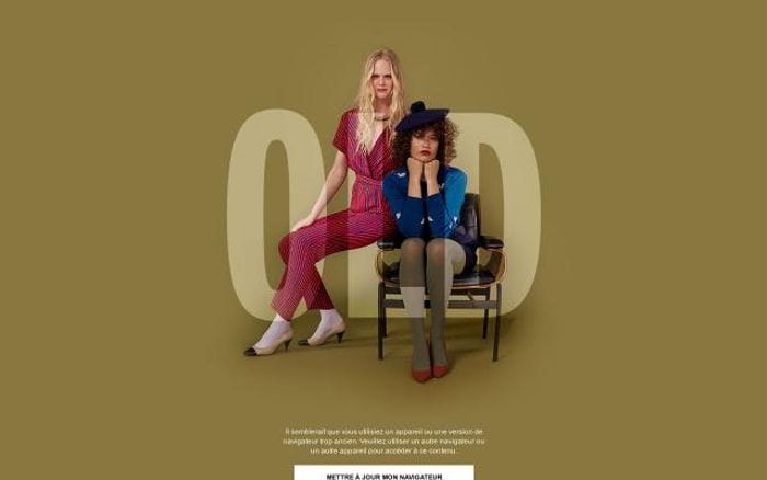 Galerieslafayette website preview