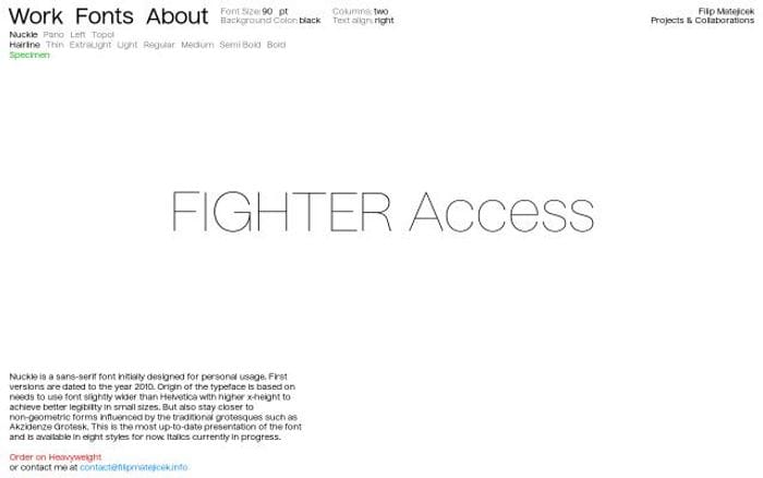 Filipmatejicek website preview