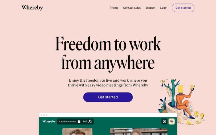 Whereby website preview