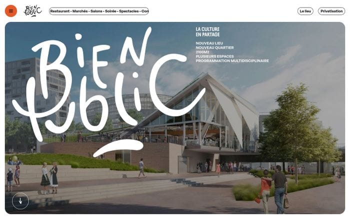 Bien Public website preview