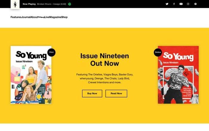 Soyoungmagazine website preview
