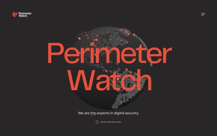 PerimeterWatch website preview