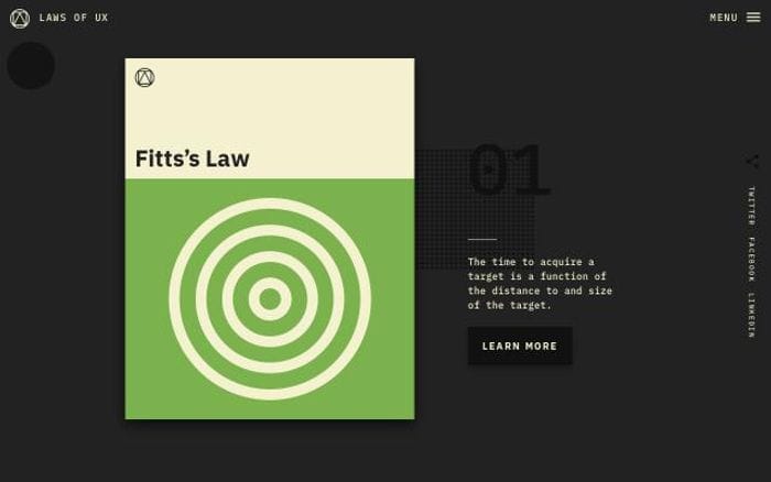 Lawsofux website preview