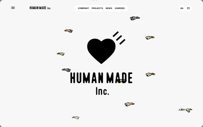 Human Made website preview