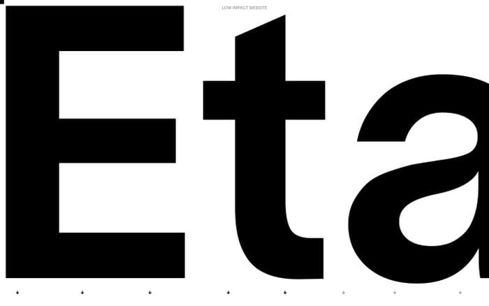Etablissement website preview