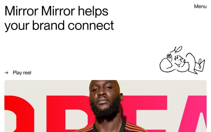 Mirror Mirror website preview