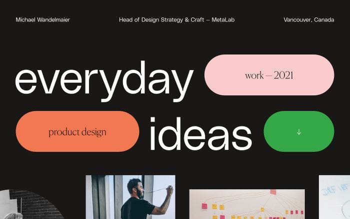 Michael Wandelmaier website preview