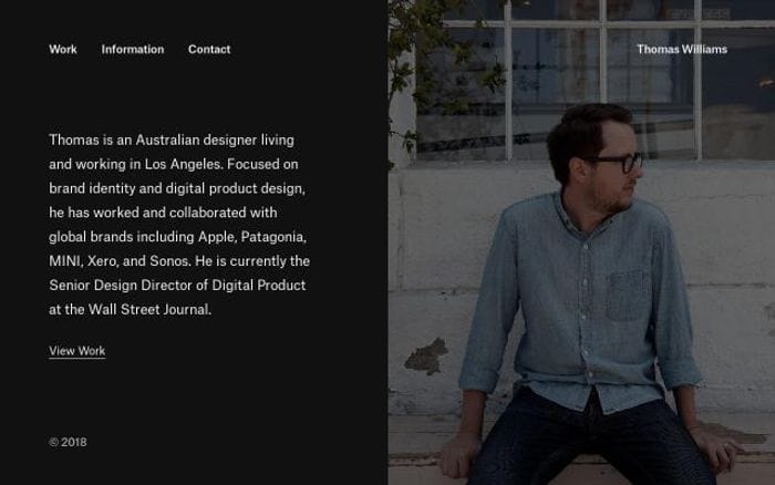 Thomaswilliams website preview