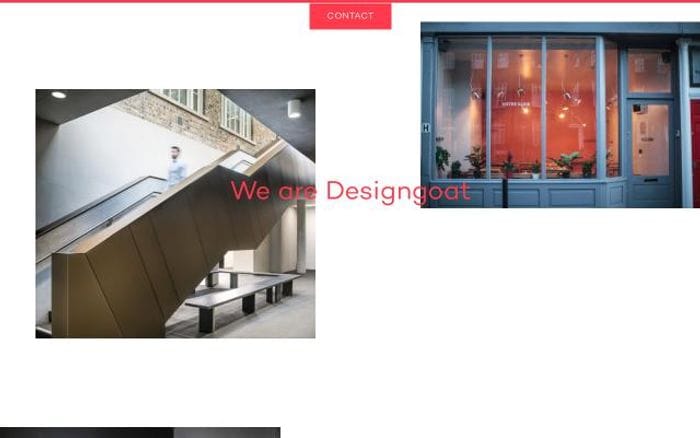 Wearedesigngoat website preview