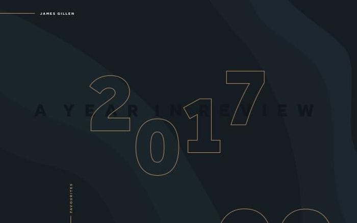 Jamesgillen website preview