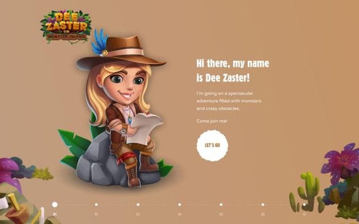 Deezaster website preview