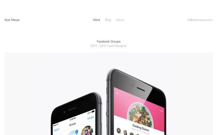 Kylemeyer website preview