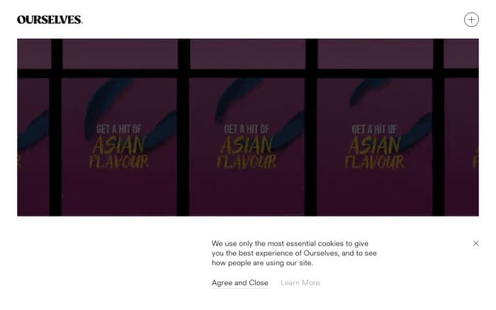 Ourselves website preview
